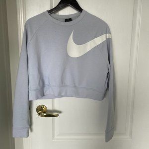 Nike baby blue sweater. Size: medium